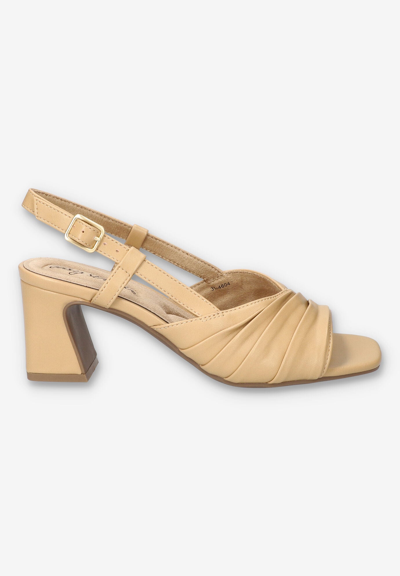 Lucie Square Toe Sandal, BEIGE, alternate image number 2