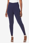 Lattice Essential Stretch Legging, NAVY, hi-res image number null