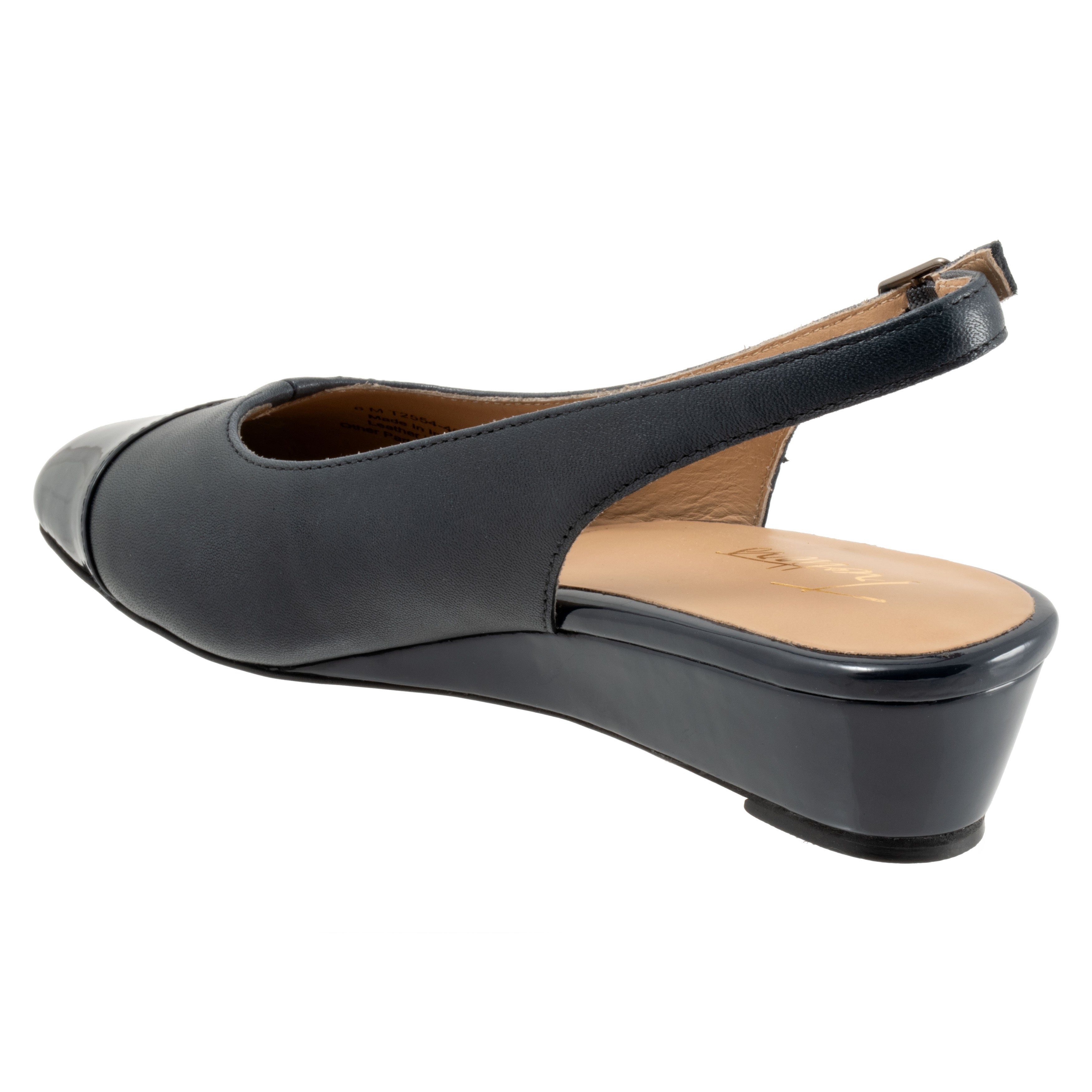 Dea Wedge Pump, NAVY, on-hover image number 1