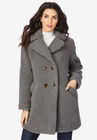Double-Breasted Teddy Coat, , alternate image number null