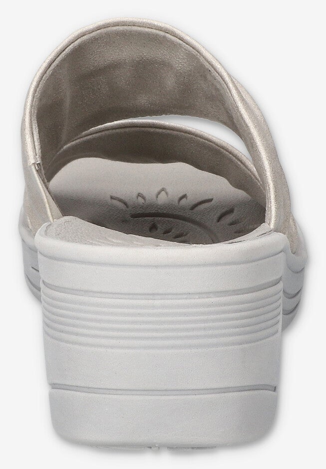 Seeker Wedge Sandal, SILVER, alternate image number 3