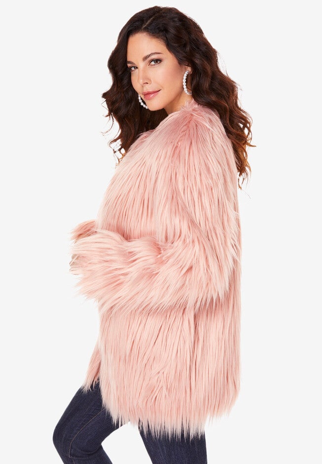 Faux-Fur Jacket, , alternate image number null