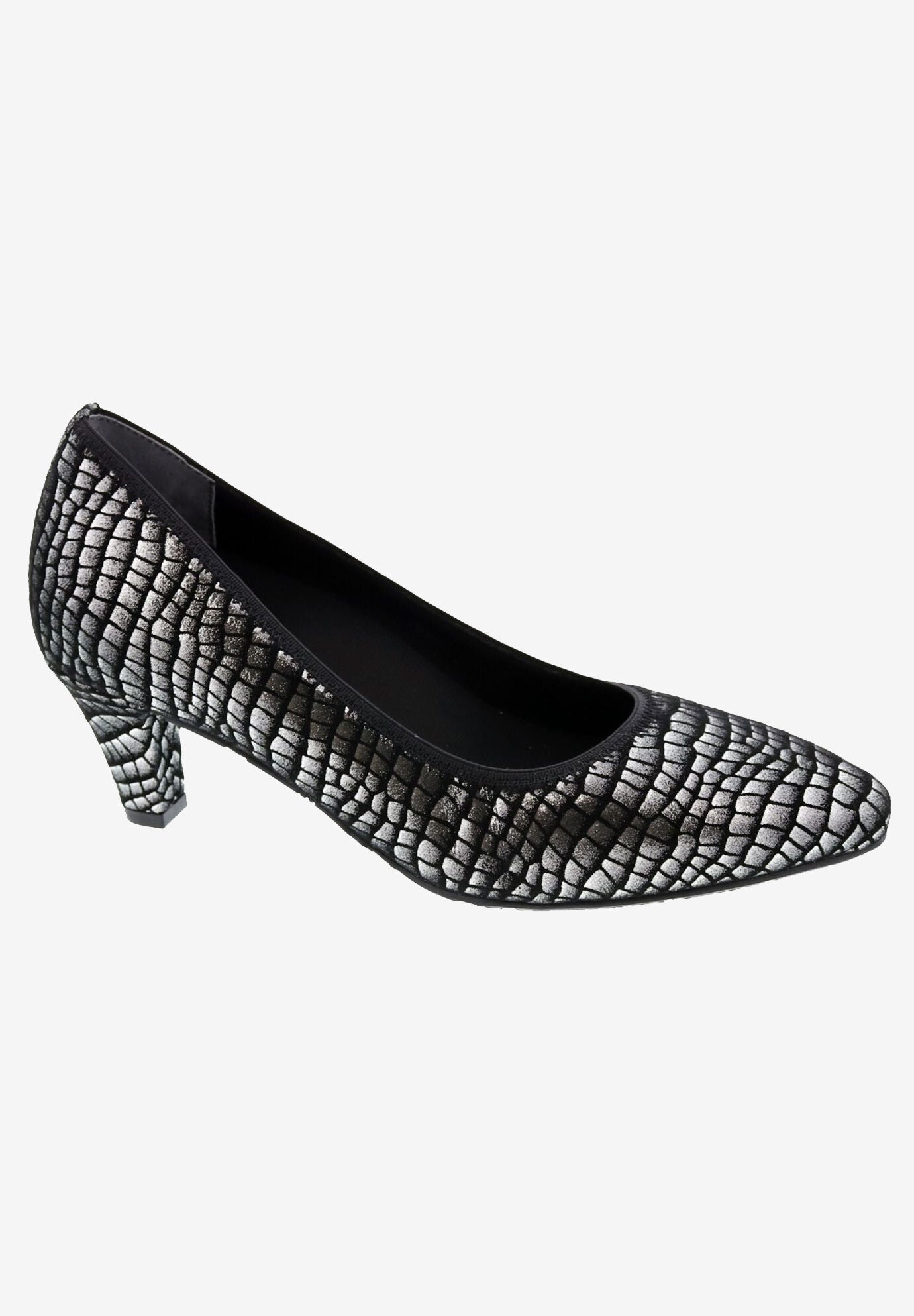 Karat Pump, SILVER CROCO LEATHER, hi-res image number 0