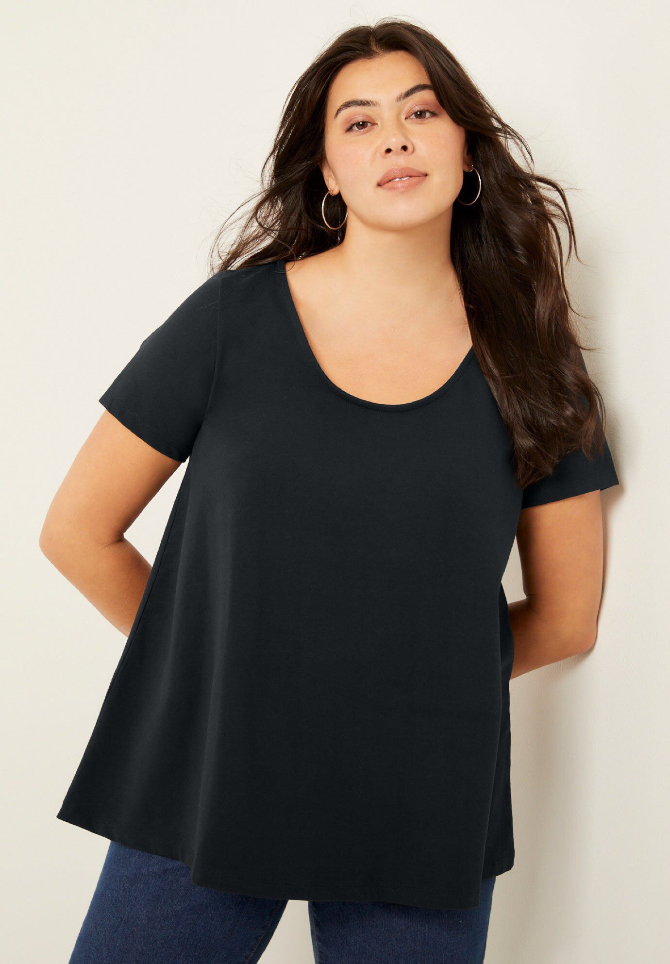 Short-Sleeve Swing One + Only Tunic