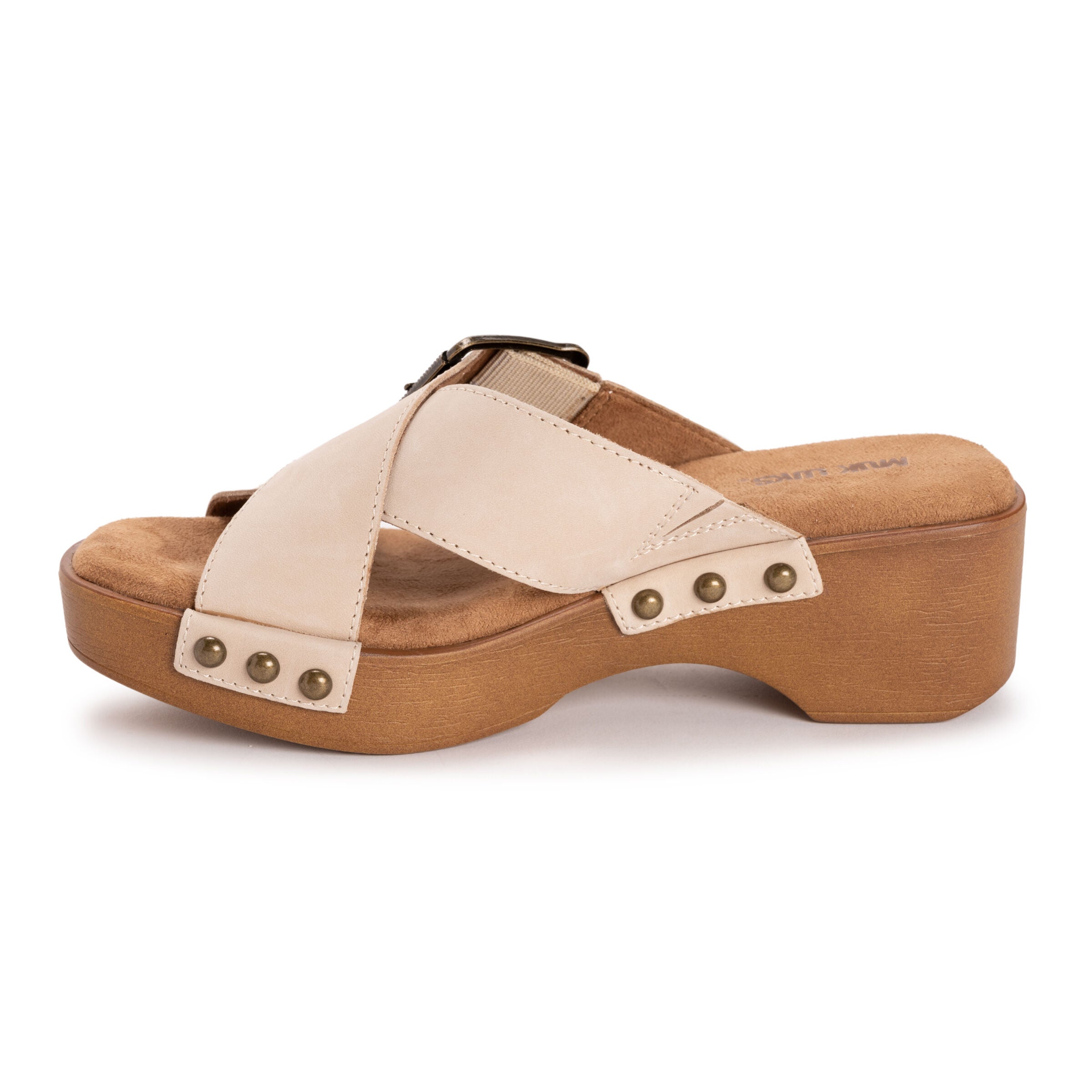 Charlotte Sandal, NATURAL NUBUCK, alternate image number 3