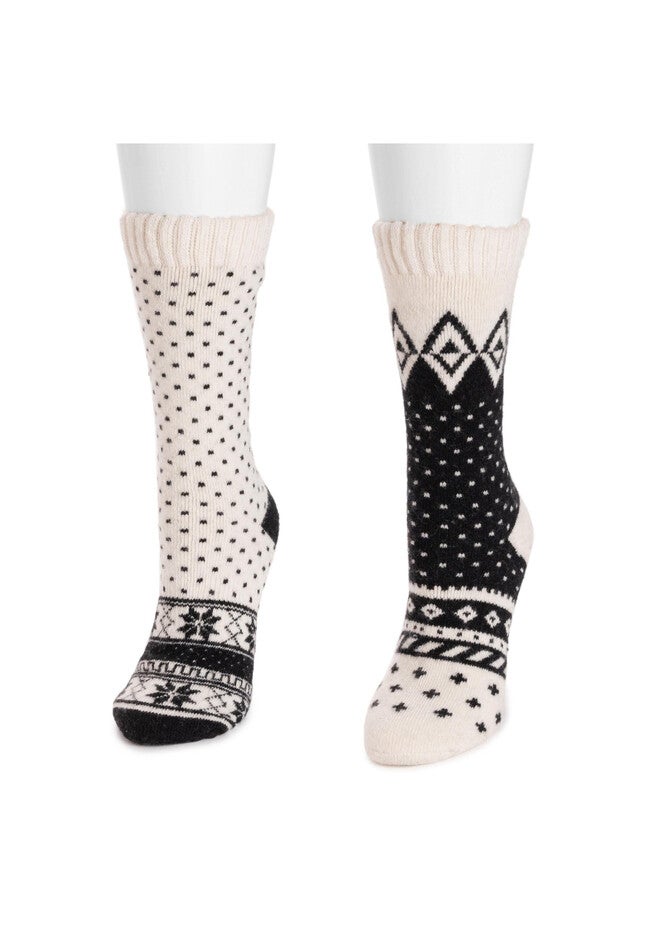 2 Pair Pack Wool Boot Socks, , on-hover image number null