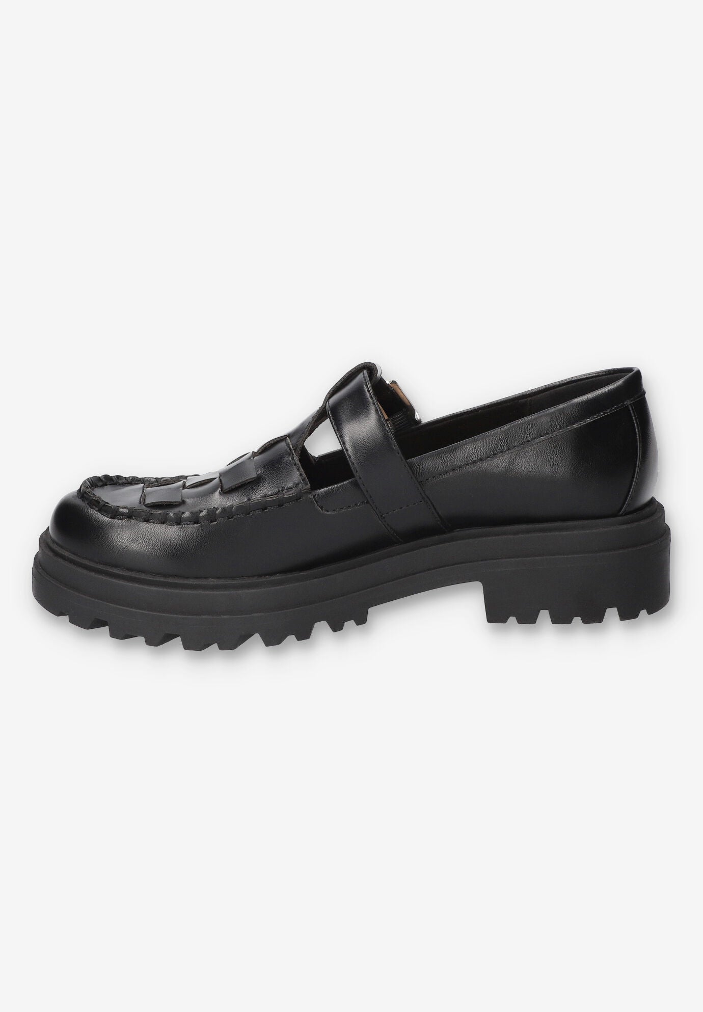Makell Comfort Lug Loafer, BLACK, alternate image number 4