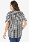 French Check Big Shirt, , on-hover image number null