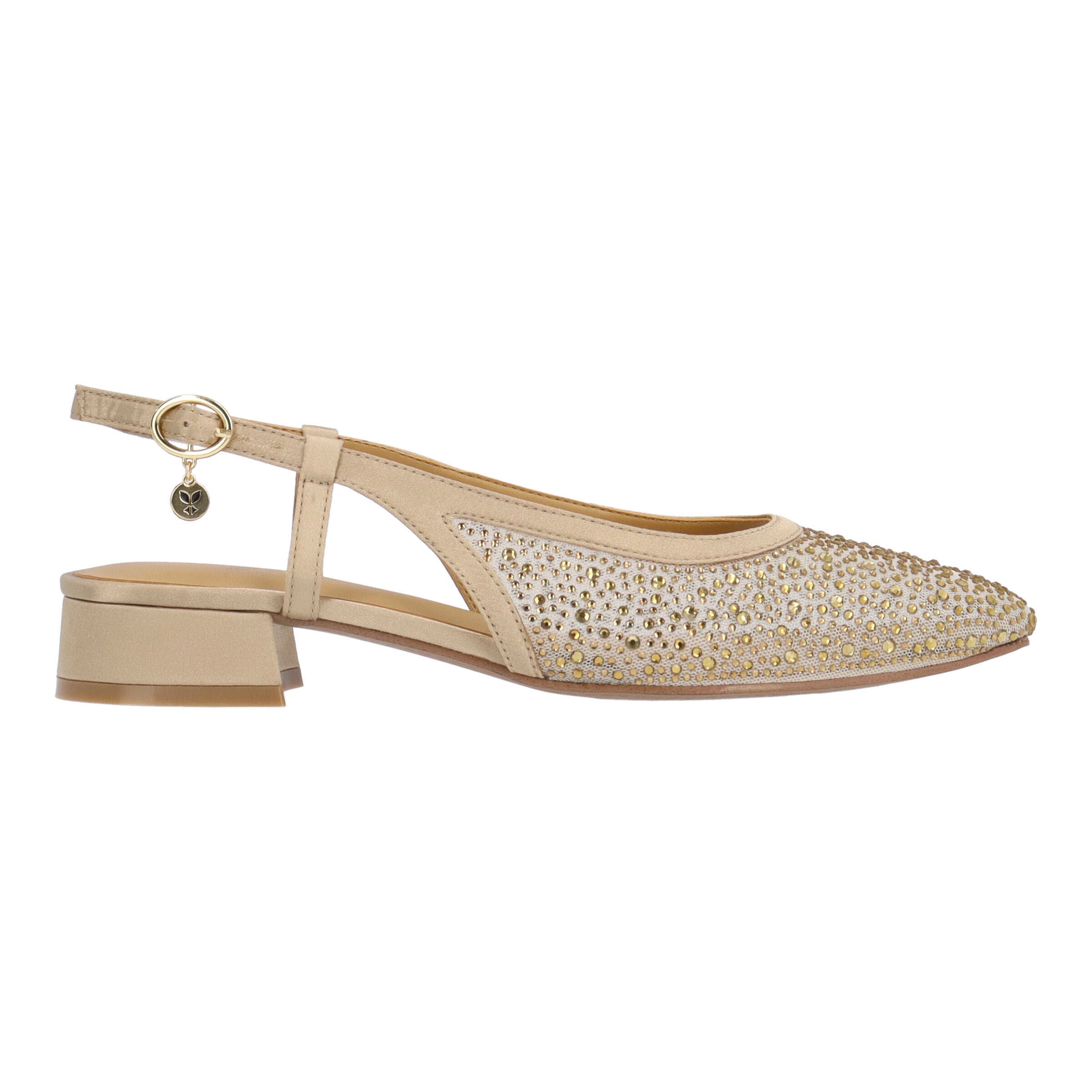 Layton Slingback Pump, BEIGE, alternate image number 3