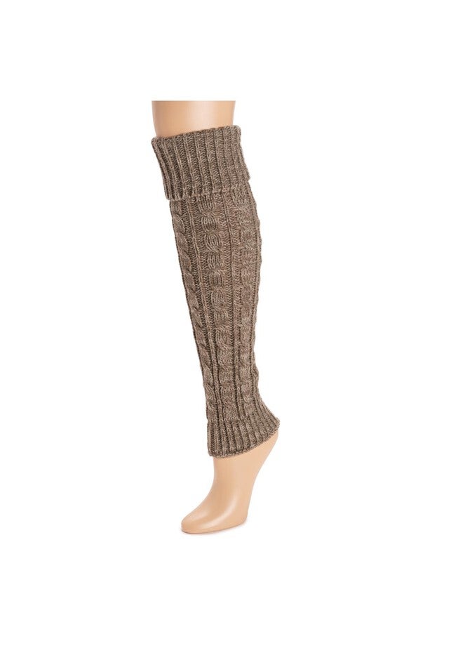 Tall Cabled Knit Legwarmer, , alternate image number 2
