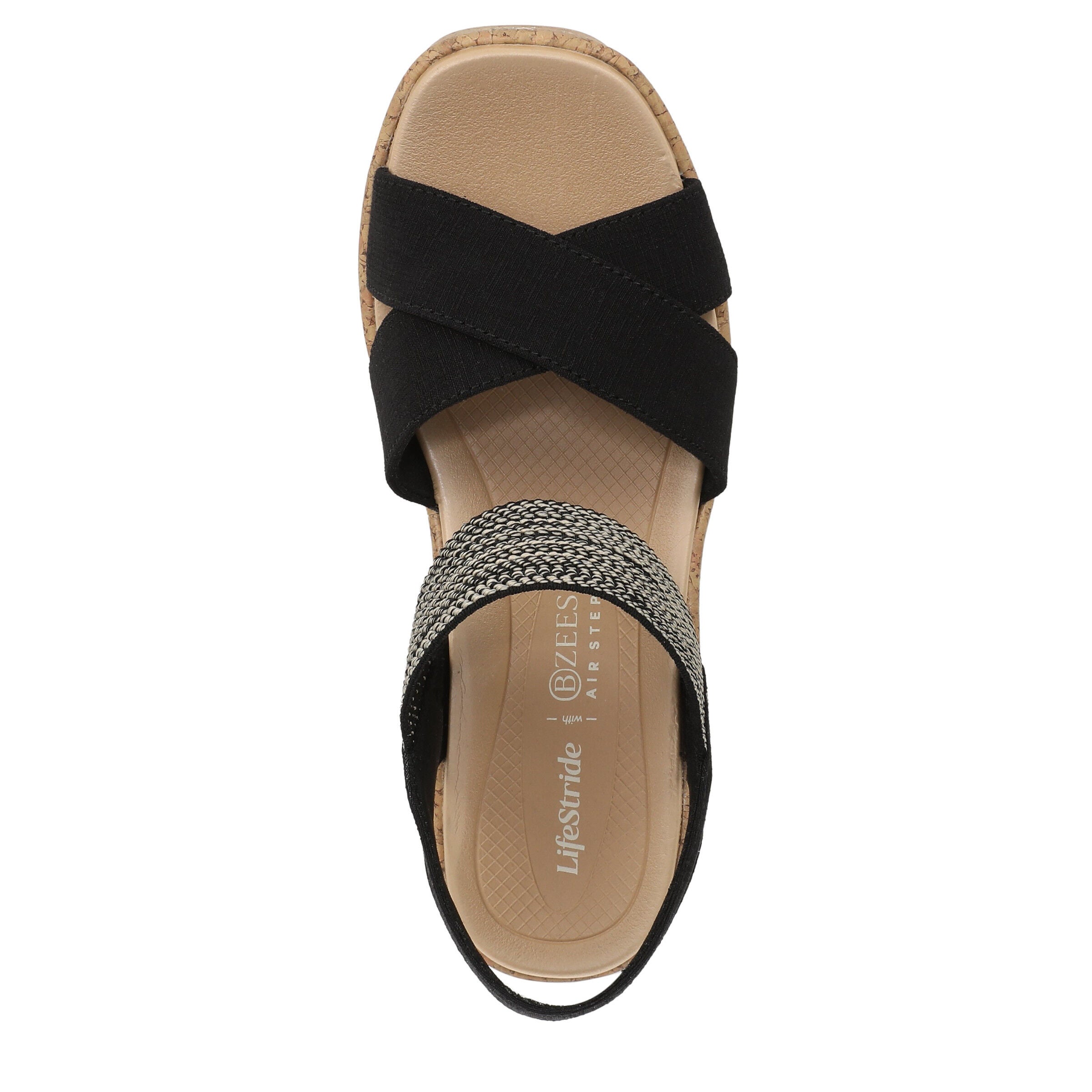 Verity Platform Sandal, BLACK, alternate image number 6