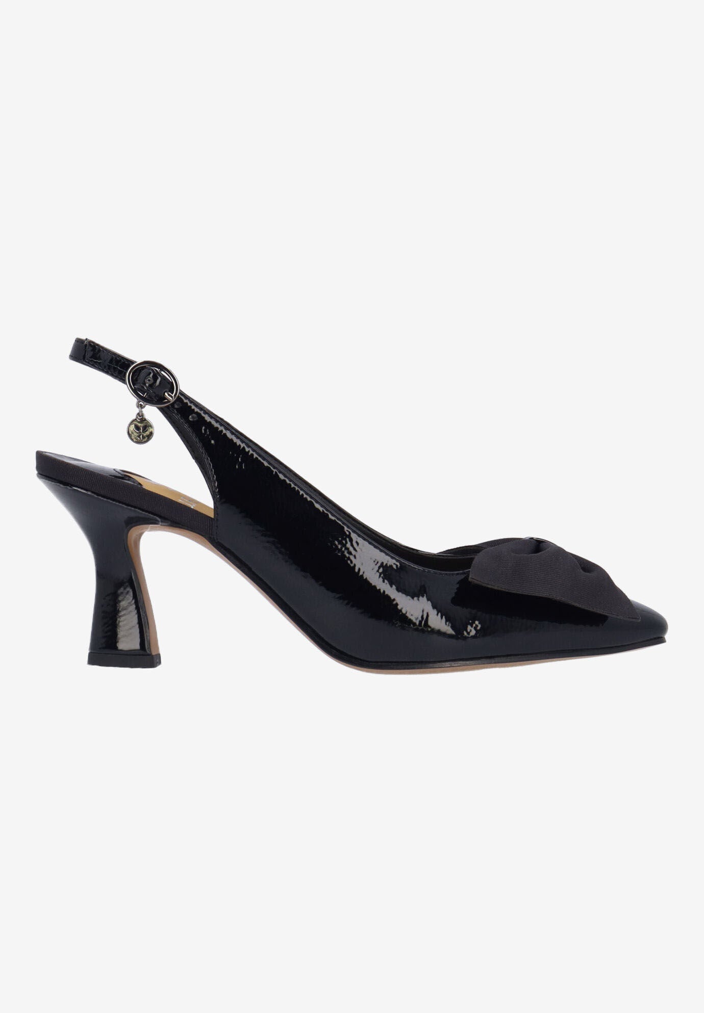 Harlan Slingback Pump, BLACK, alternate image number 3