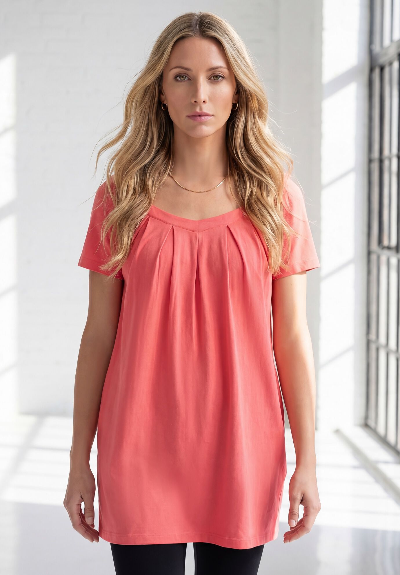 Ultimate Pleatneck Tunic
