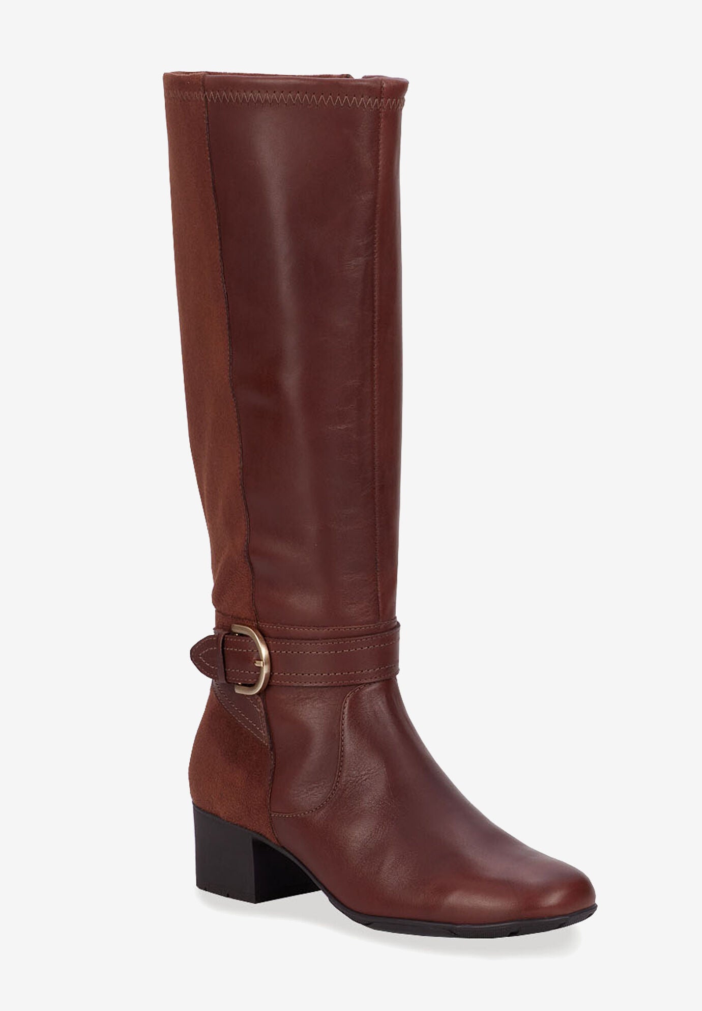 Max Medium Calf Boot, TOBACCO LEATHER SUEDE, hi-res image number 0