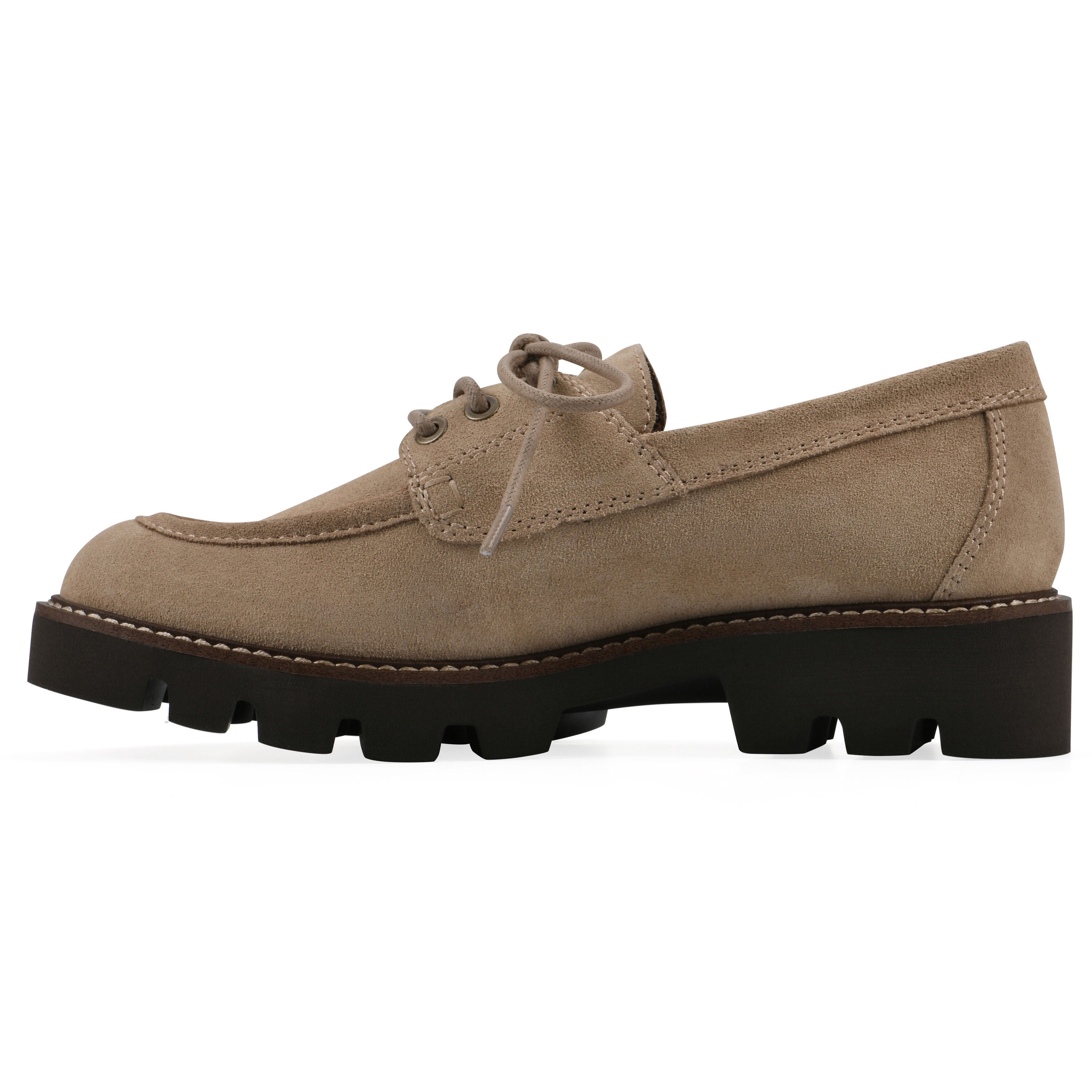 Gino Lug Sole Loafer, BEACHWOOD SUEDE, alternate image number 3