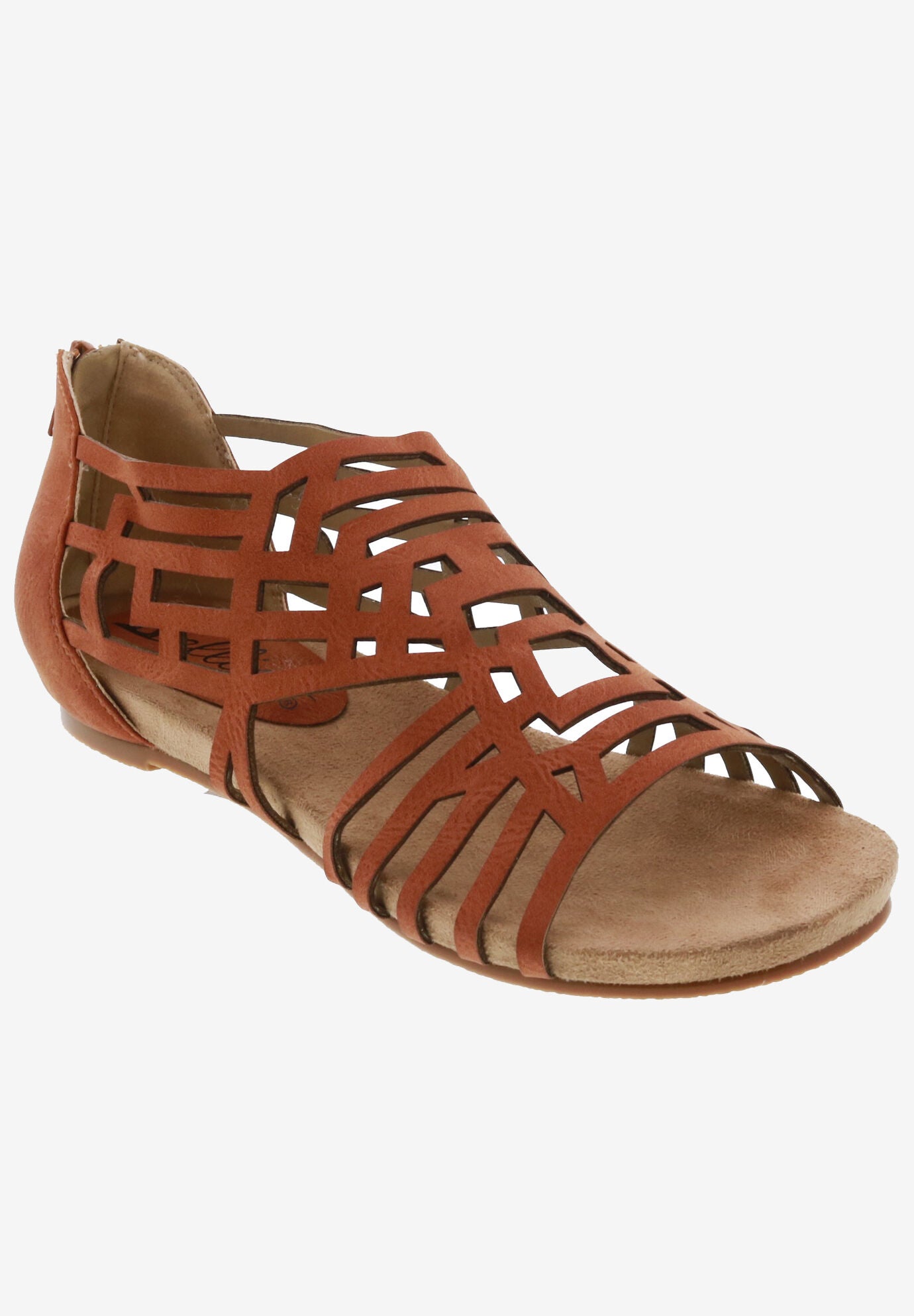 Nazareth Sandal, TAN NUBUCK, hi-res image number 0