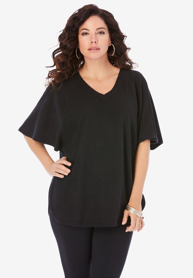 Sherpa Batwing Tee, BLACK, hi-res image number 0