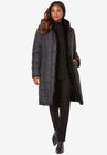 Reversible Long Coat, BLACK, hi-res image number 0