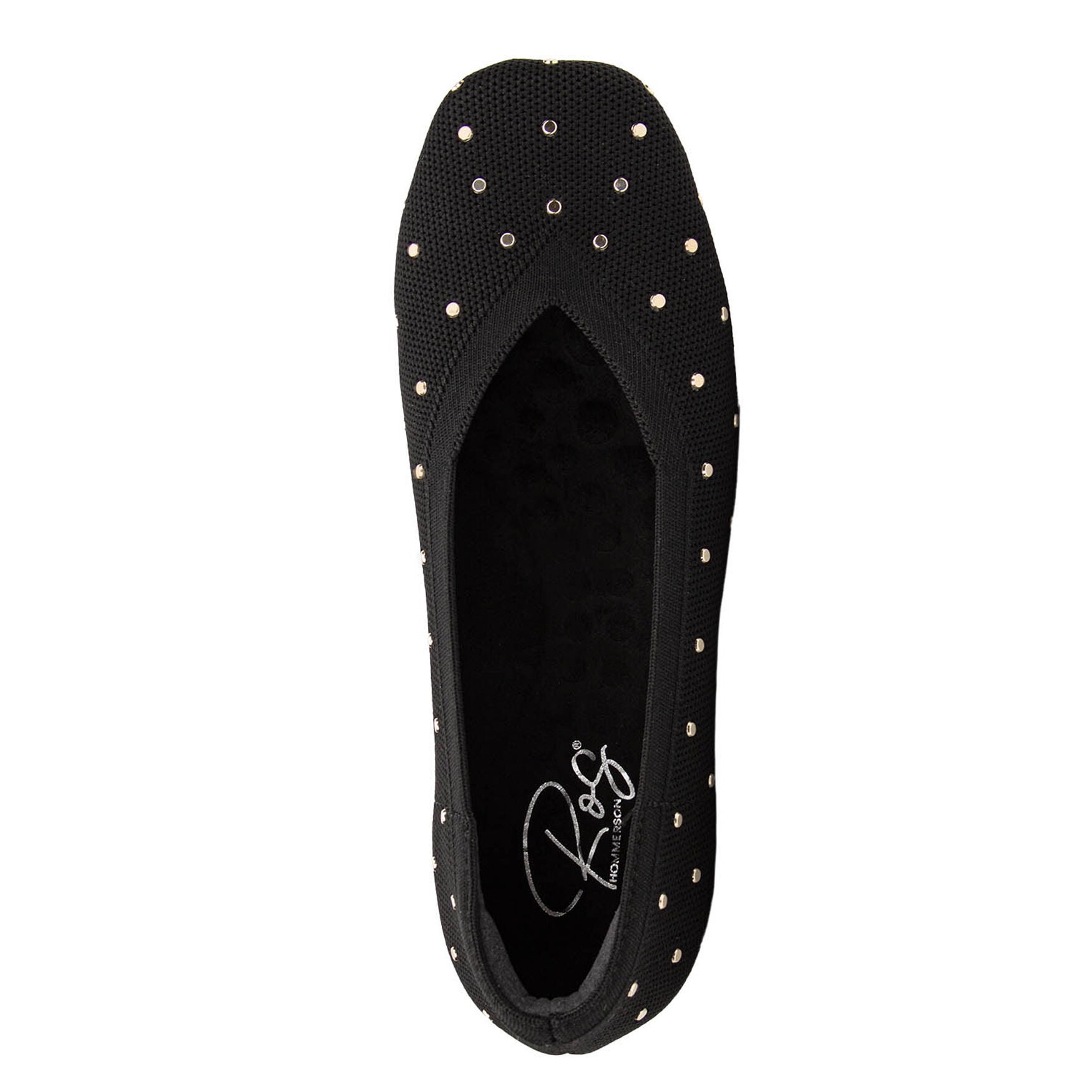 Niki Stretch Knit Flat, BLACK KNIT STUDS, alternate image number 5