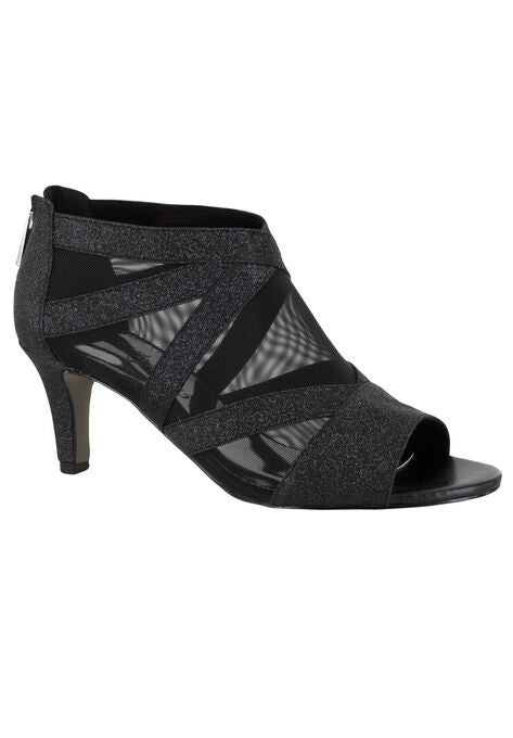Dazzle Pumps by Easy Street®, BLACK GLITTER, hi-res image number null