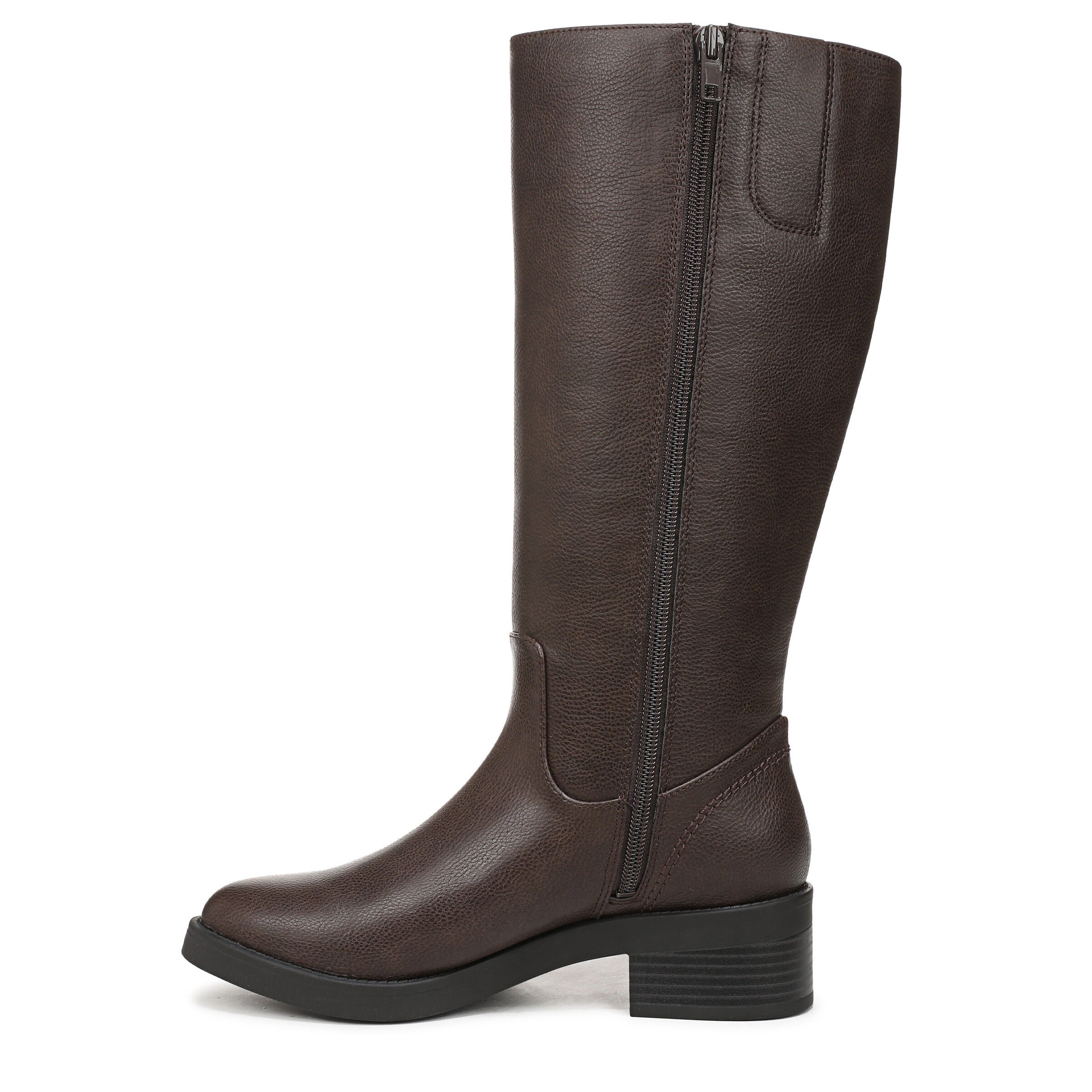 Brinley Wide Calf, DARK BROWN, alternate image number 5