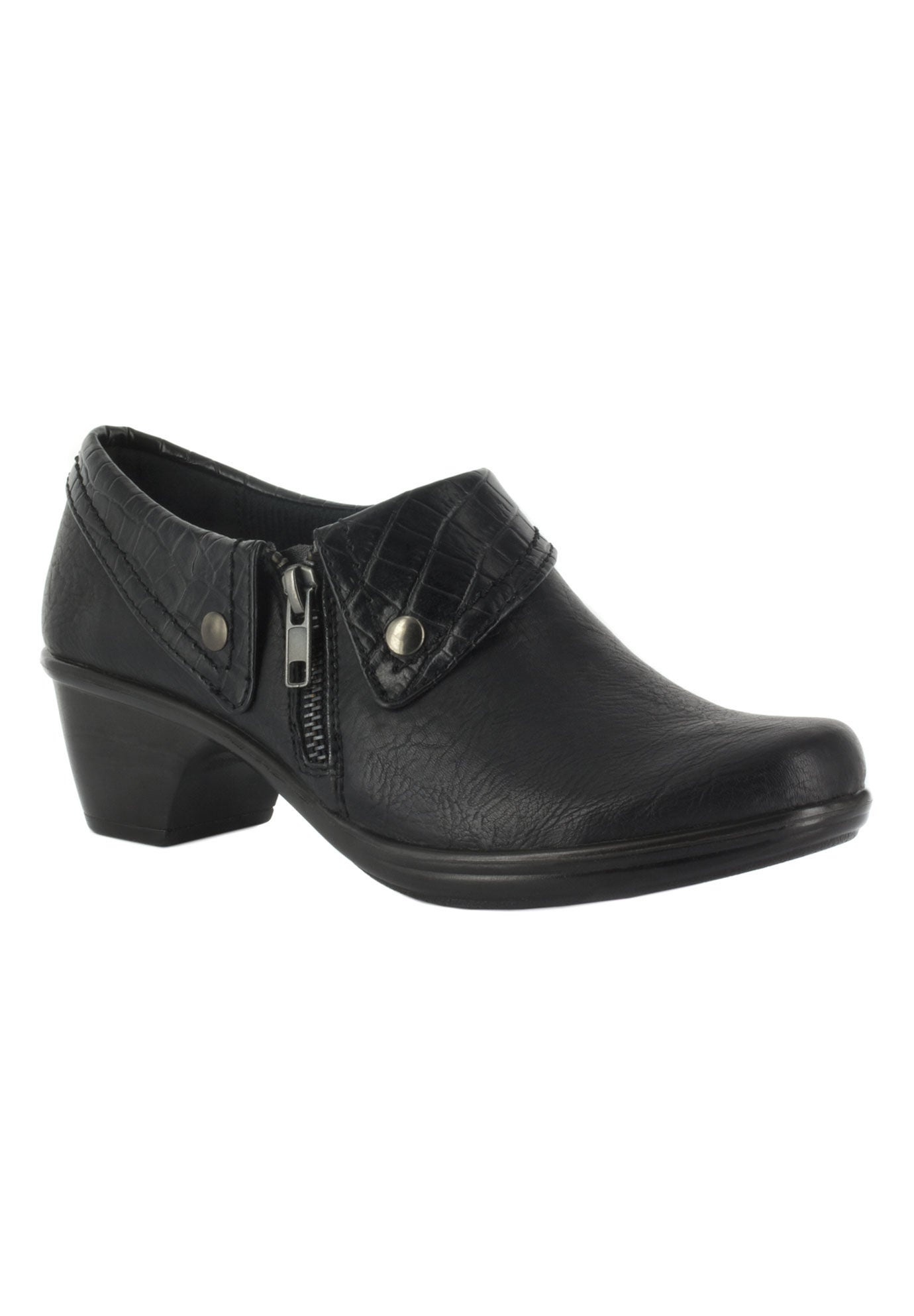 Darcy Bootie by Easy Street&reg;, BLACK CROC, hi-res image number 0