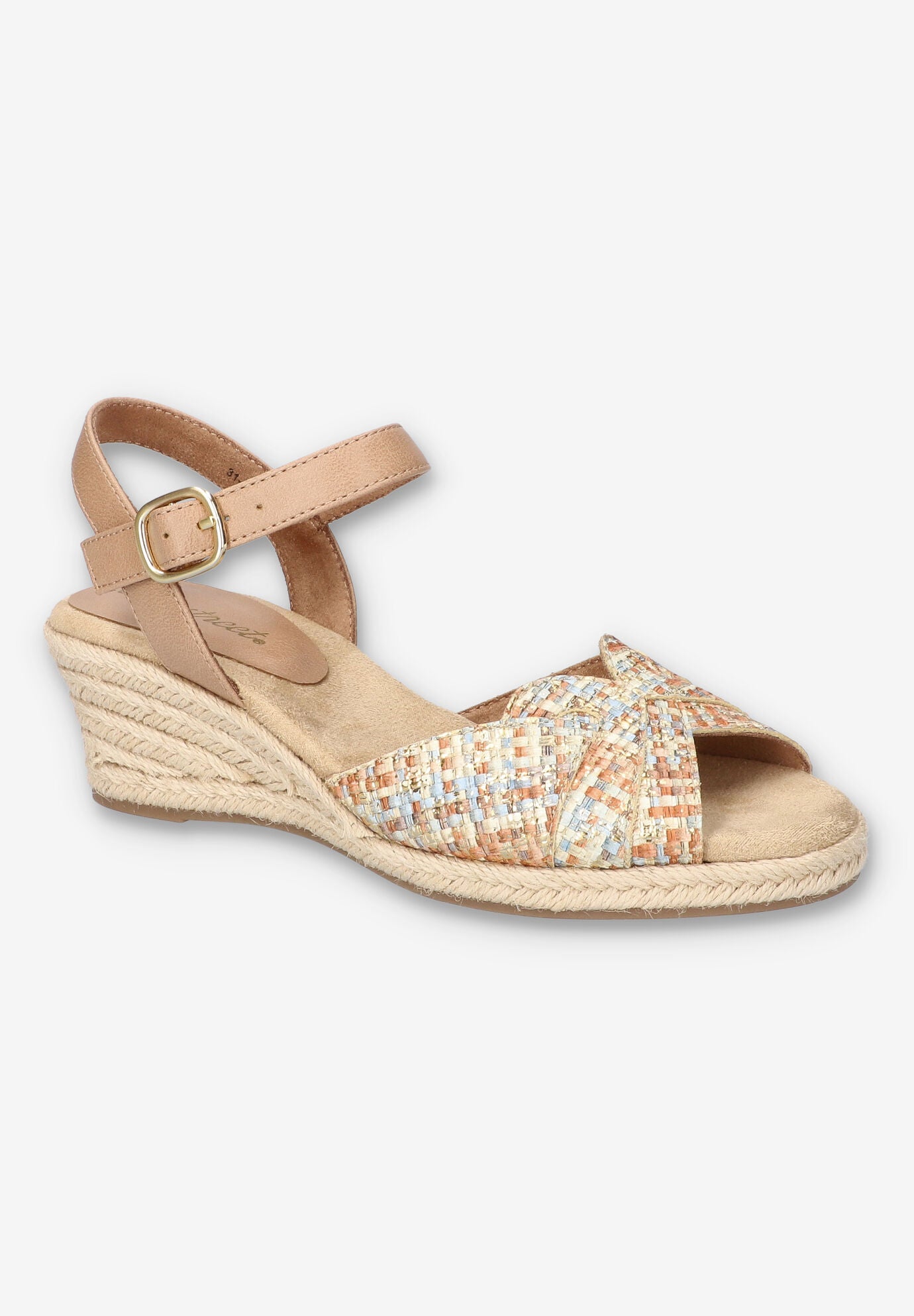 Miramar Espadrille Wedge Sandal, PASTEL MULTI WOVEN, hi-res image number 0