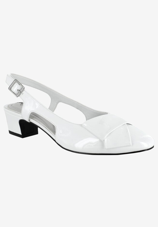 Breanna Sling , WHITE PATENT, hi-res image number null