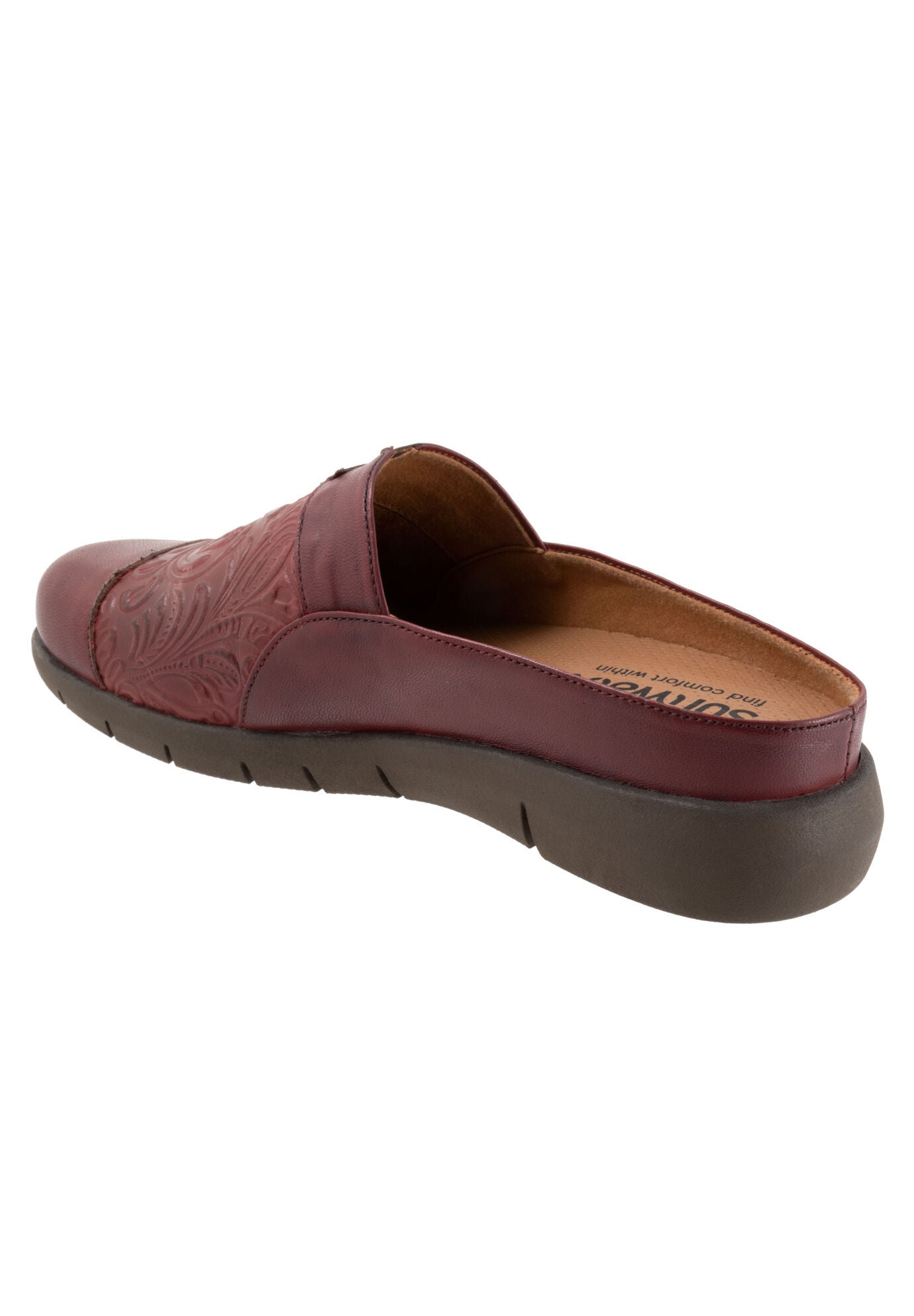 San Marc Tooled Casual Mule, , on-hover image number 1