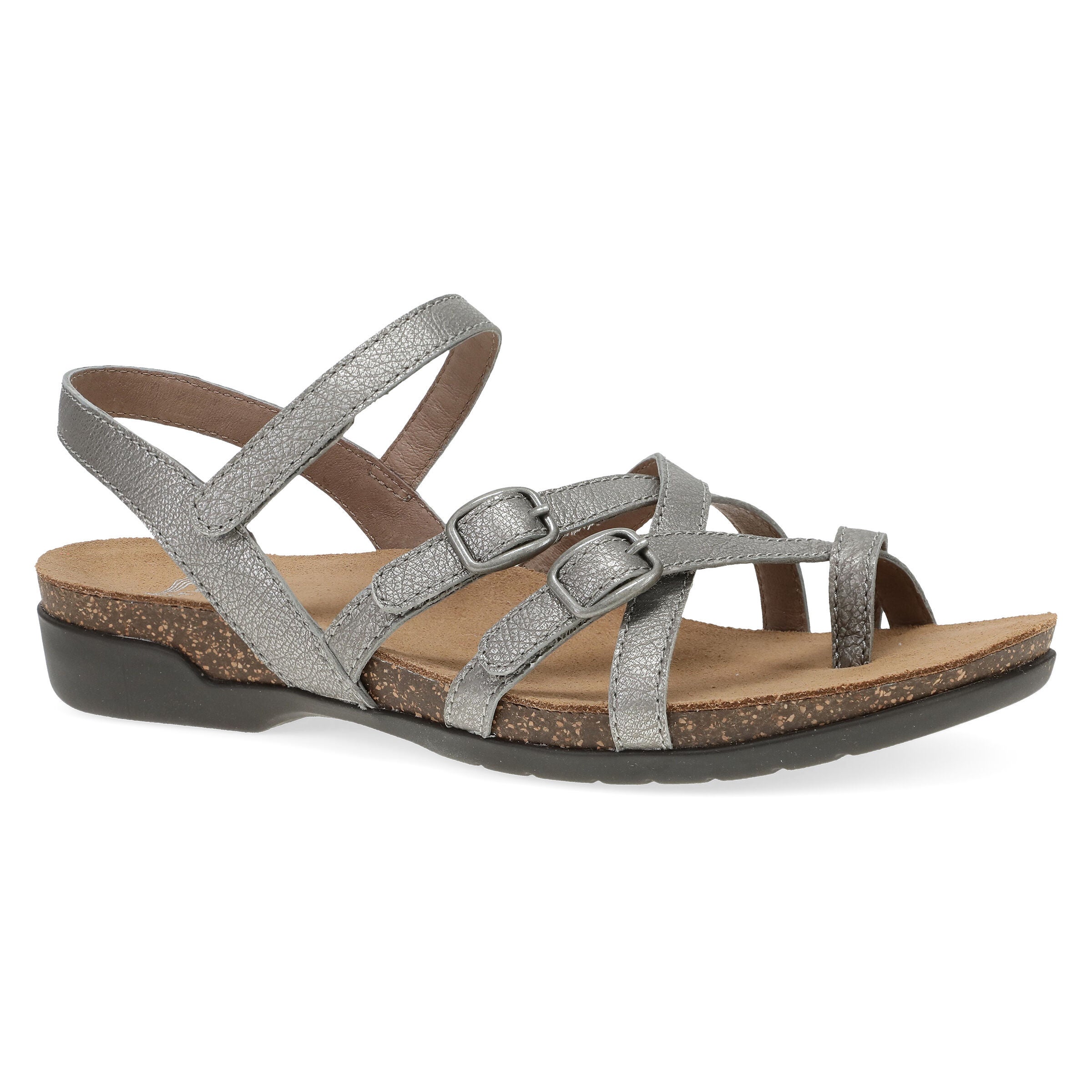 Roslyn Sandal, ANTIQUE SILVER, hi-res image number 0
