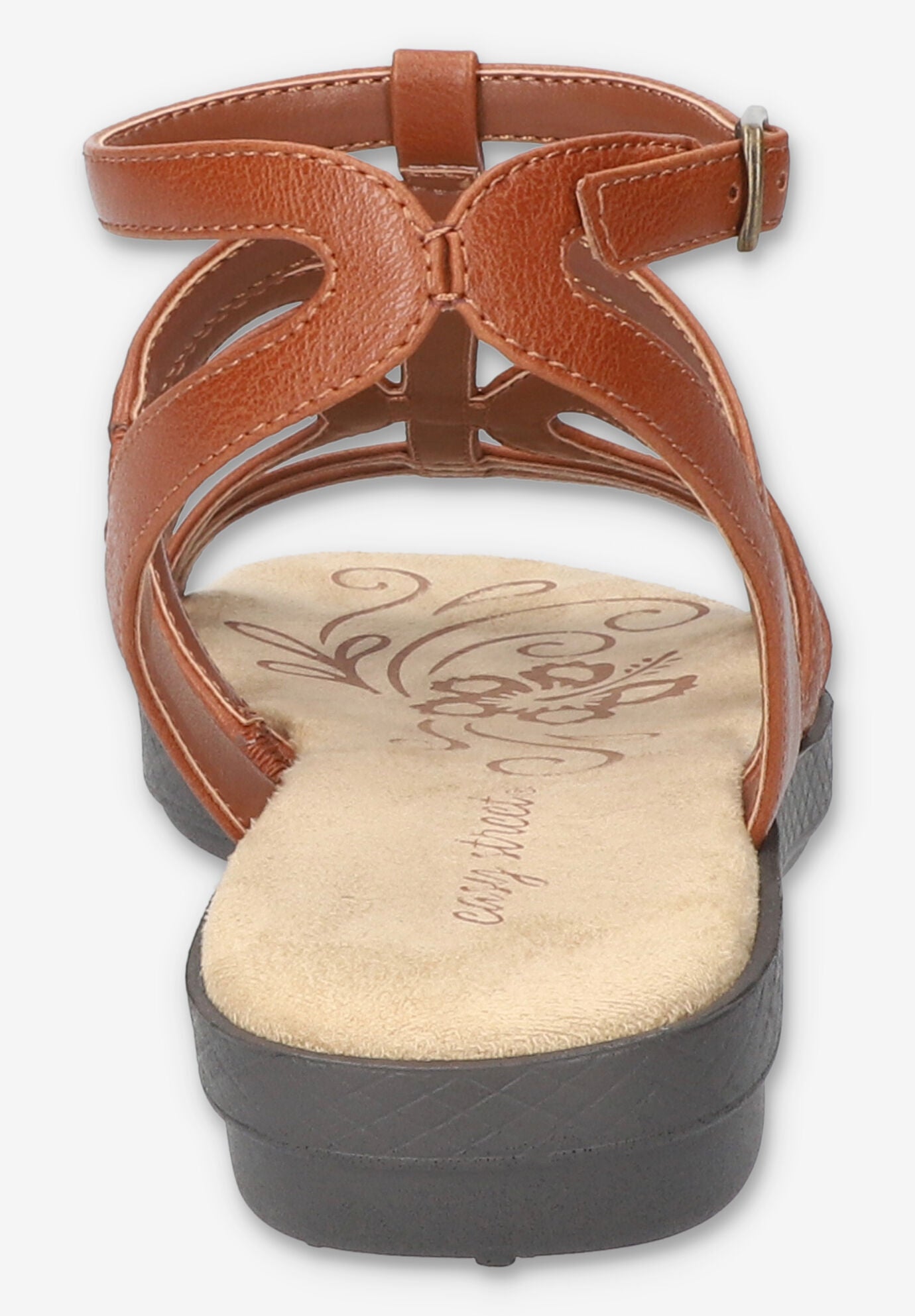 Daylily Gladiator Sandal, COGNAC, alternate image number 3