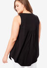 Cutout Swing Tunic Tank, , on-hover image number null