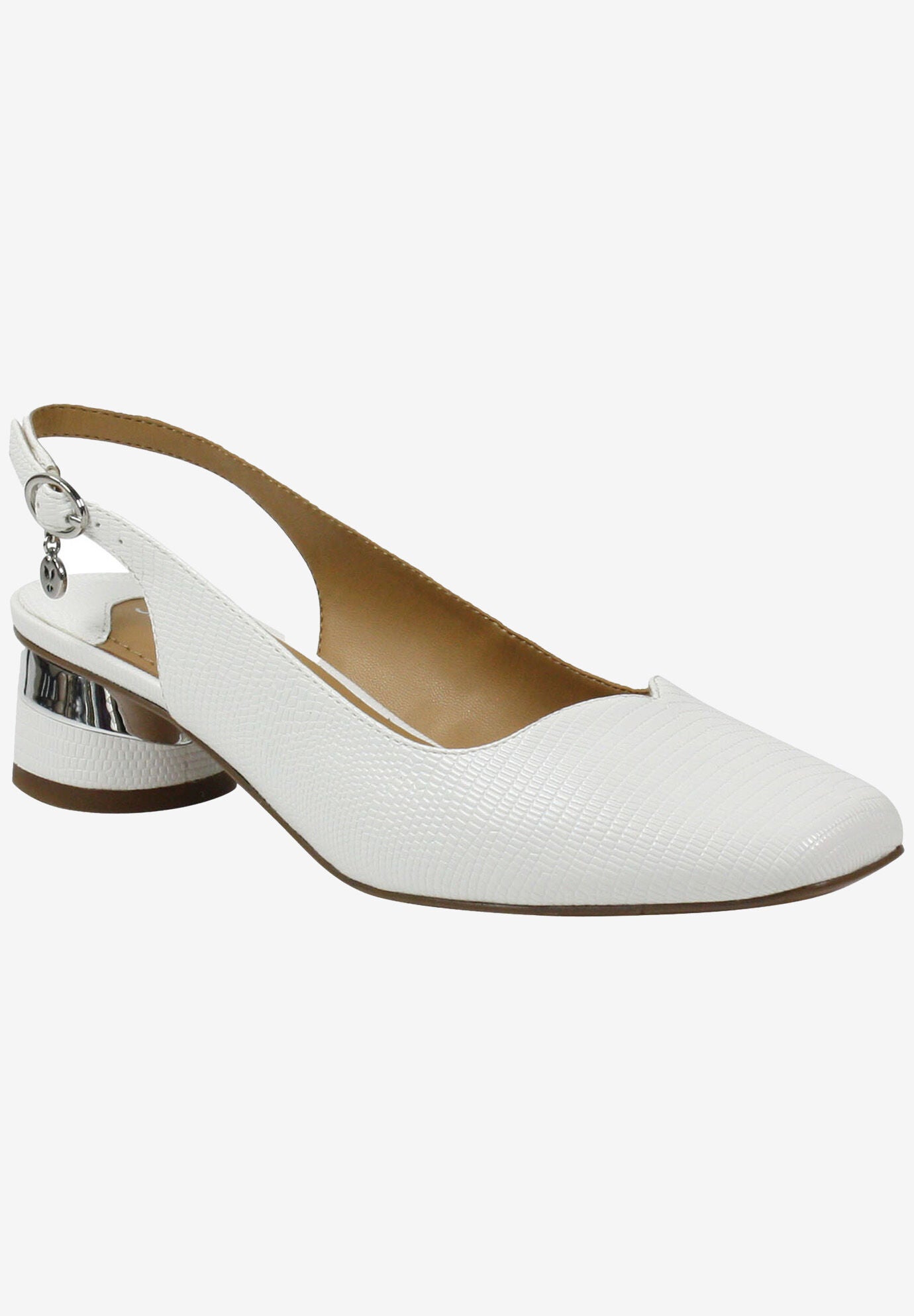 Taveta Square Toe Pump, WHITE, hi-res image number 0