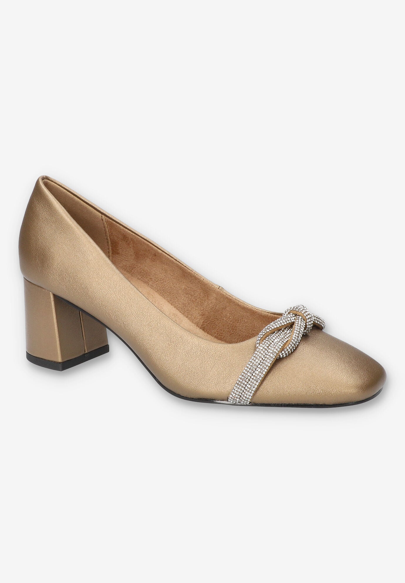 Marigold Square Toe Pump, BRONZE, hi-res image number 0