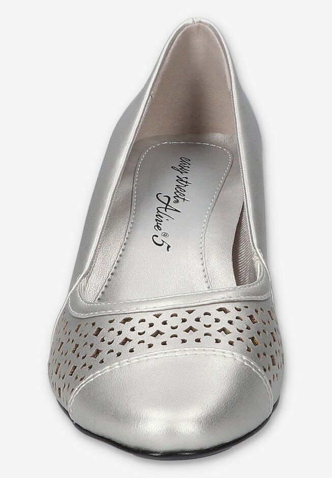 Neva Comfort Pump, SILVER, on-hover image number 1