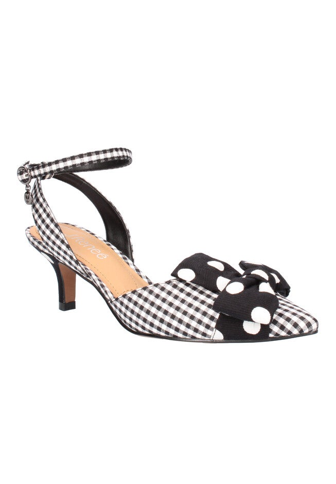 Yemelia Pump, BLACK WHITE, hi-res image number null