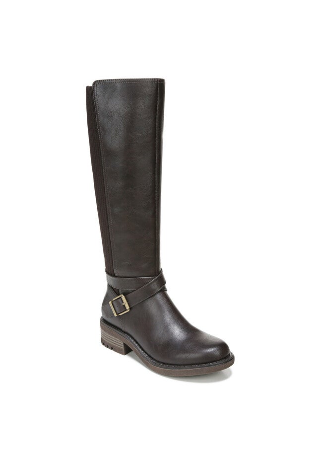 Karter Water Resistant Riding Boot, DARK CHOCOLATE, hi-res image number 0