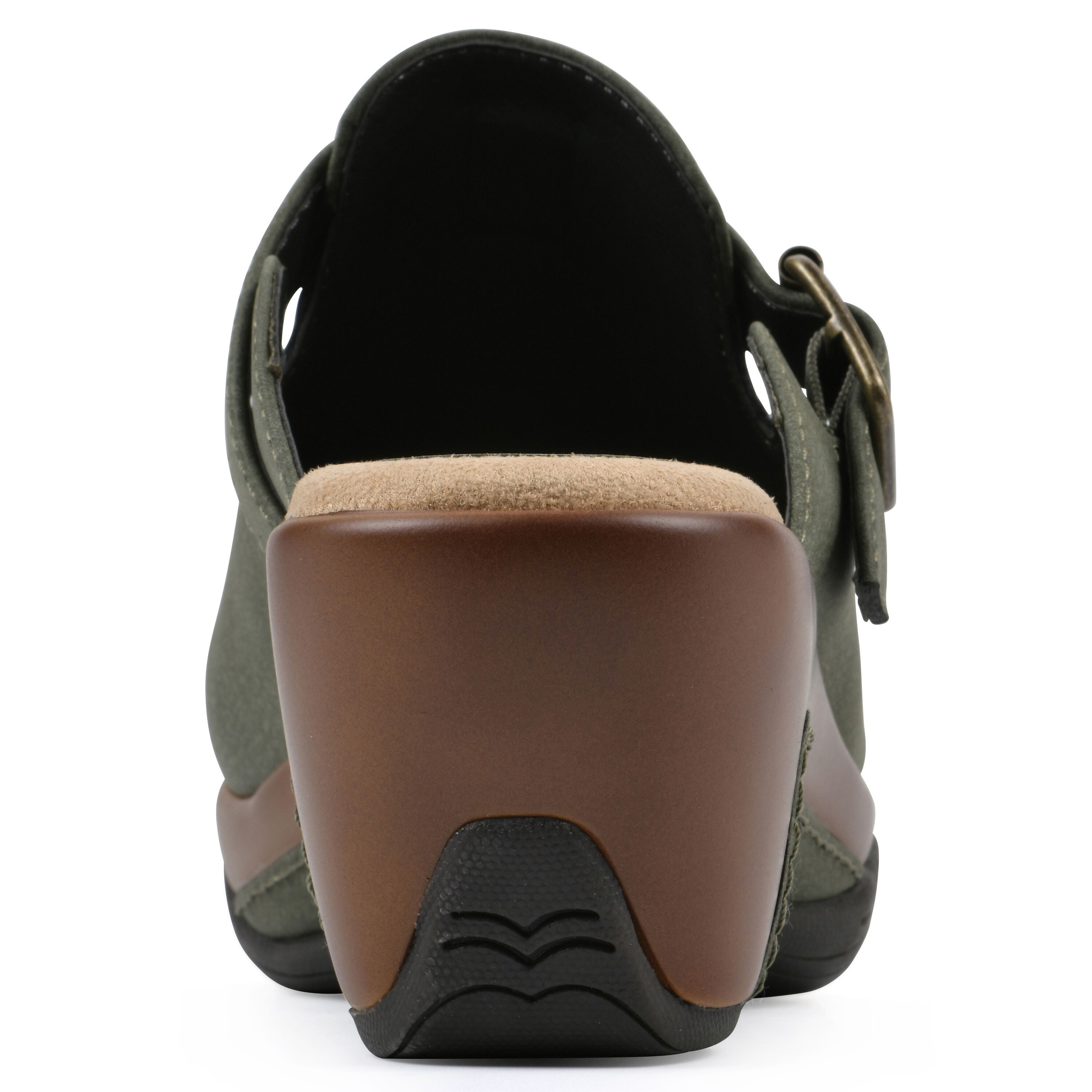 Viewed Slip-On Clog, OLIVE, on-hover image number 1