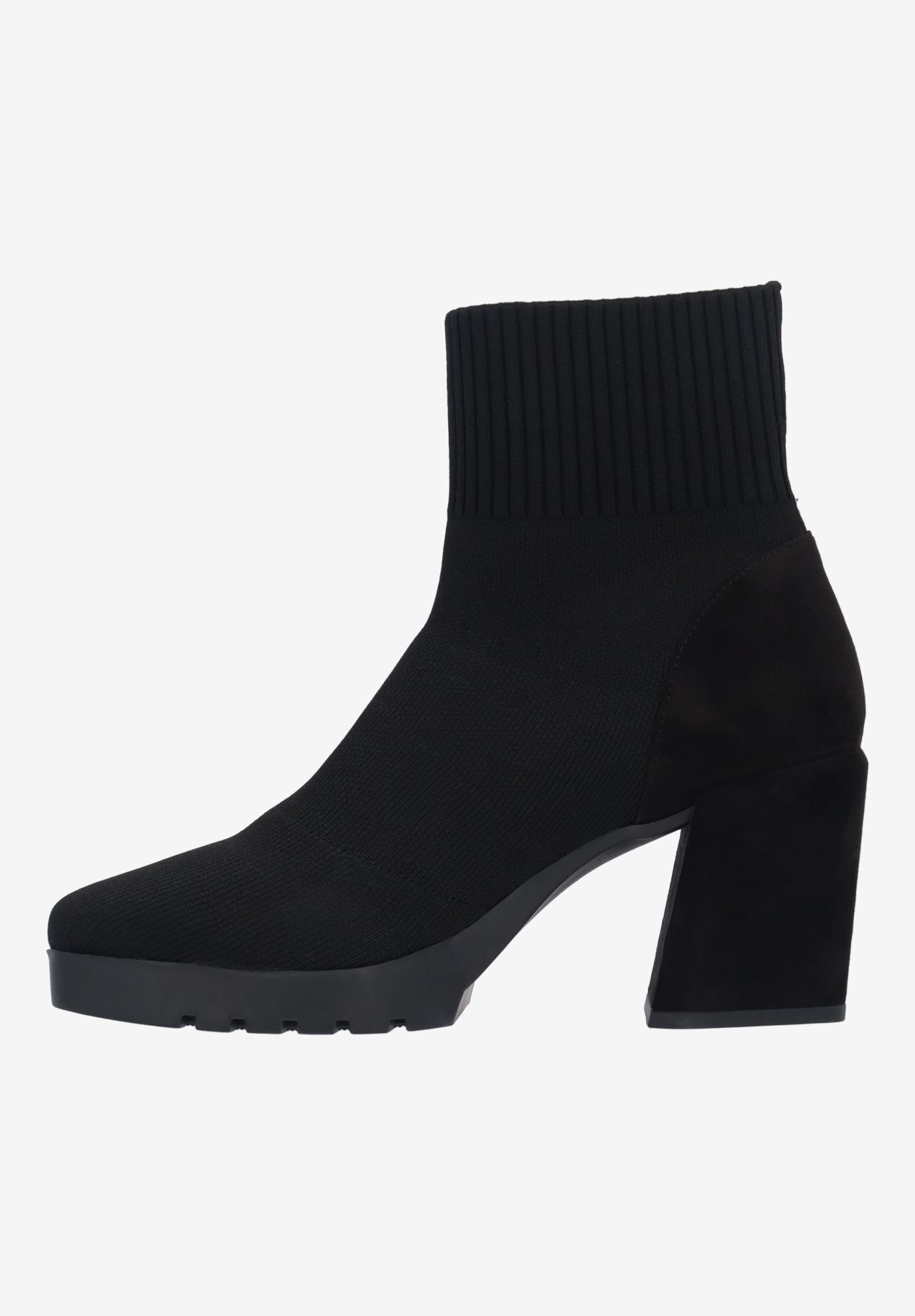 Poreli Ankle Bootie, BLACK, alternate image number 4