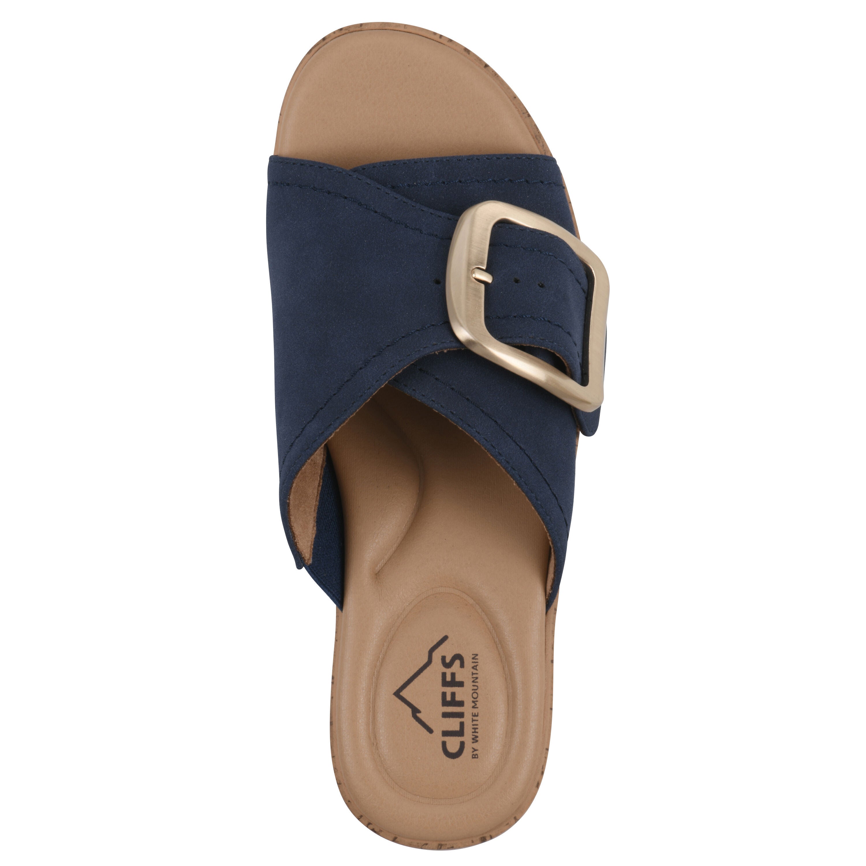 Filipa Block Heel Sandal, DARK BLUE NUBUCK, alternate image number 4