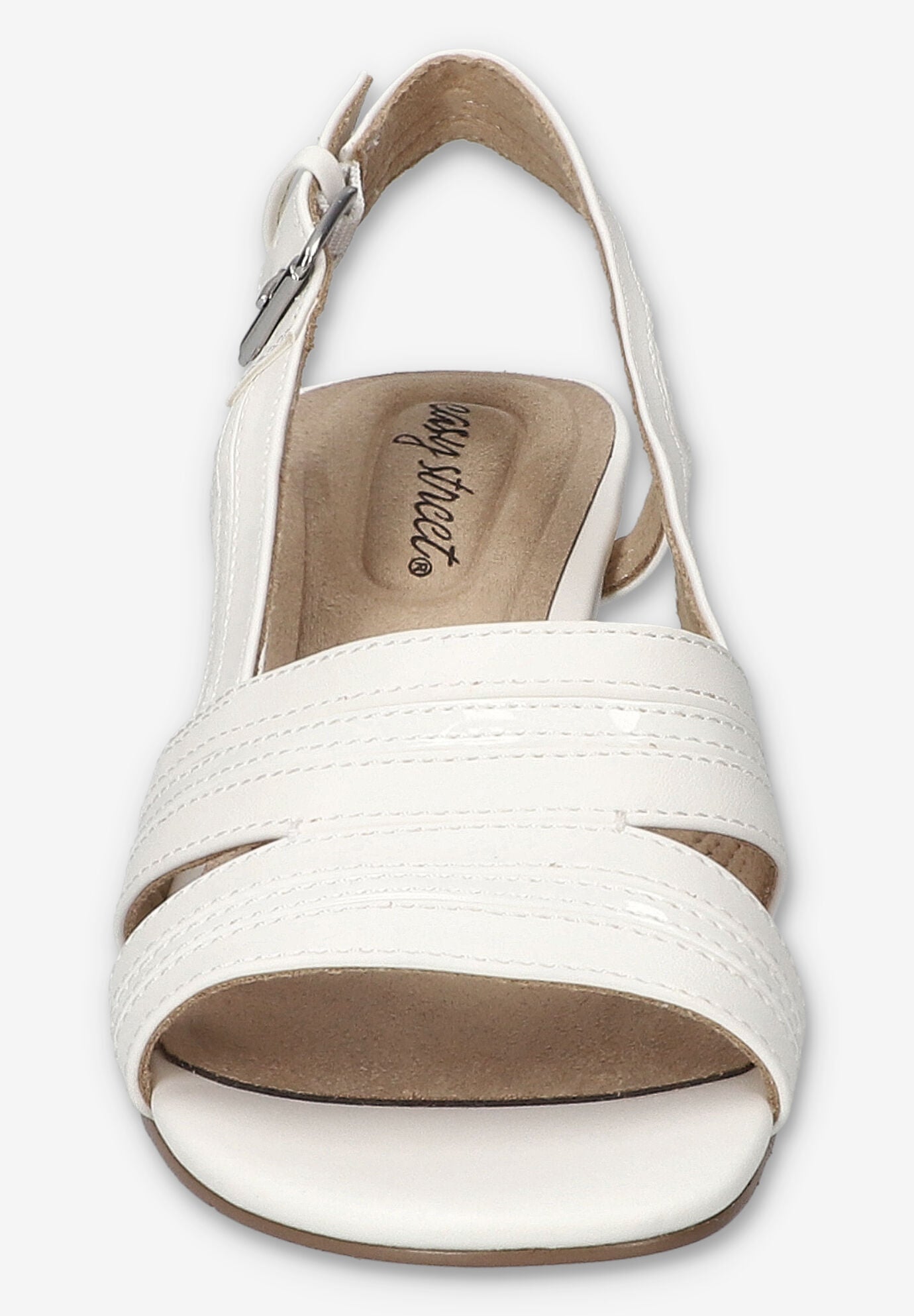 Meghan Slingback Heeled Sandal, WHITE, on-hover image number 1