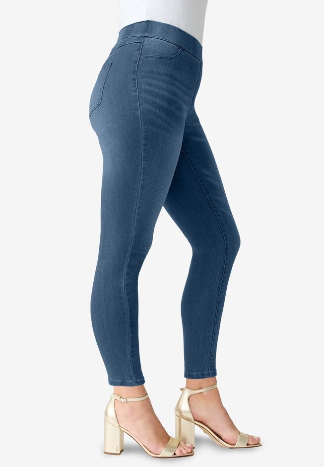 Onestopplus Size Chart Plus Size 360° Stretch Jegging | OneStopPlus