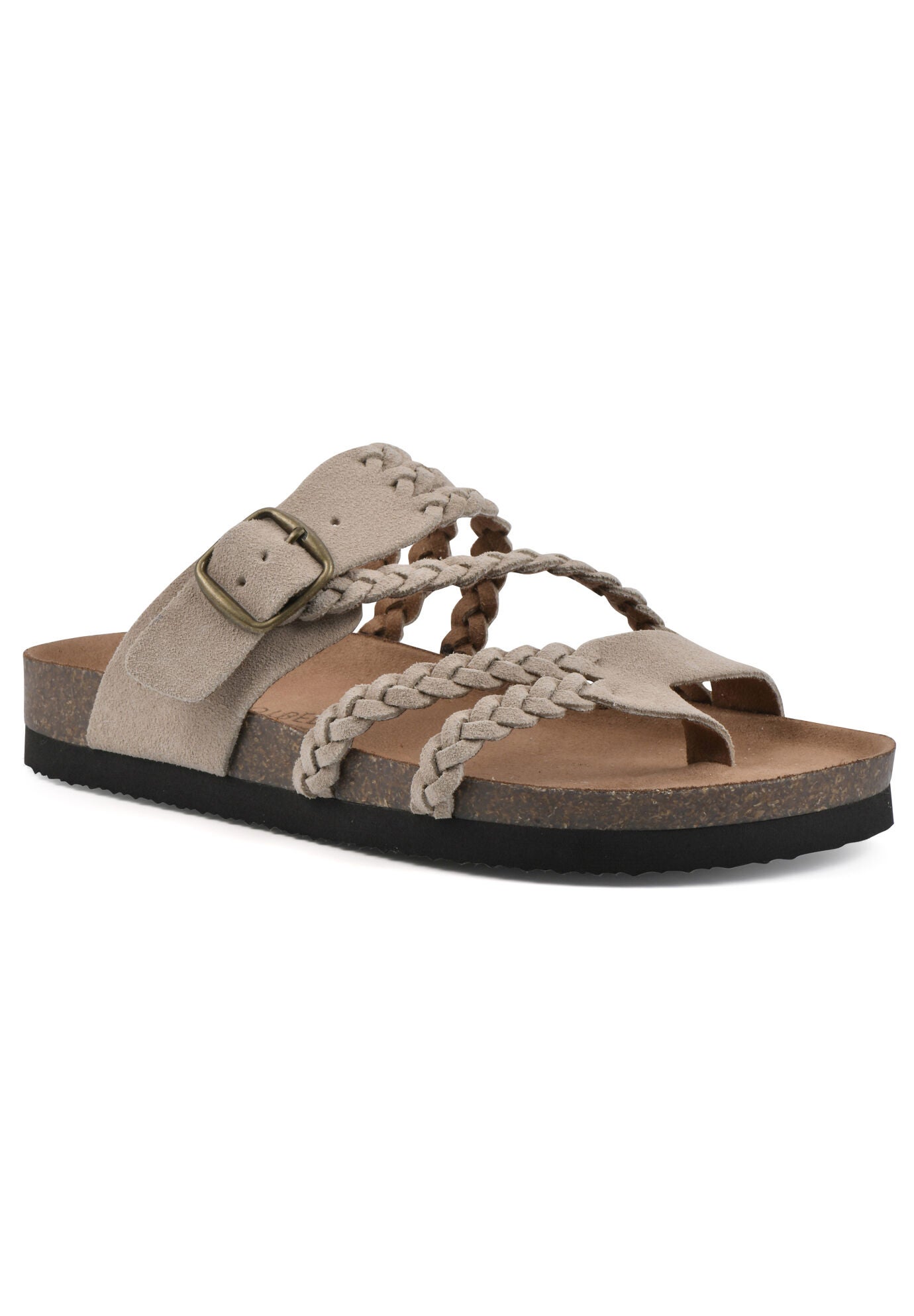 Hayleigh Sandal, WOOD SUEDE, hi-res image number 0