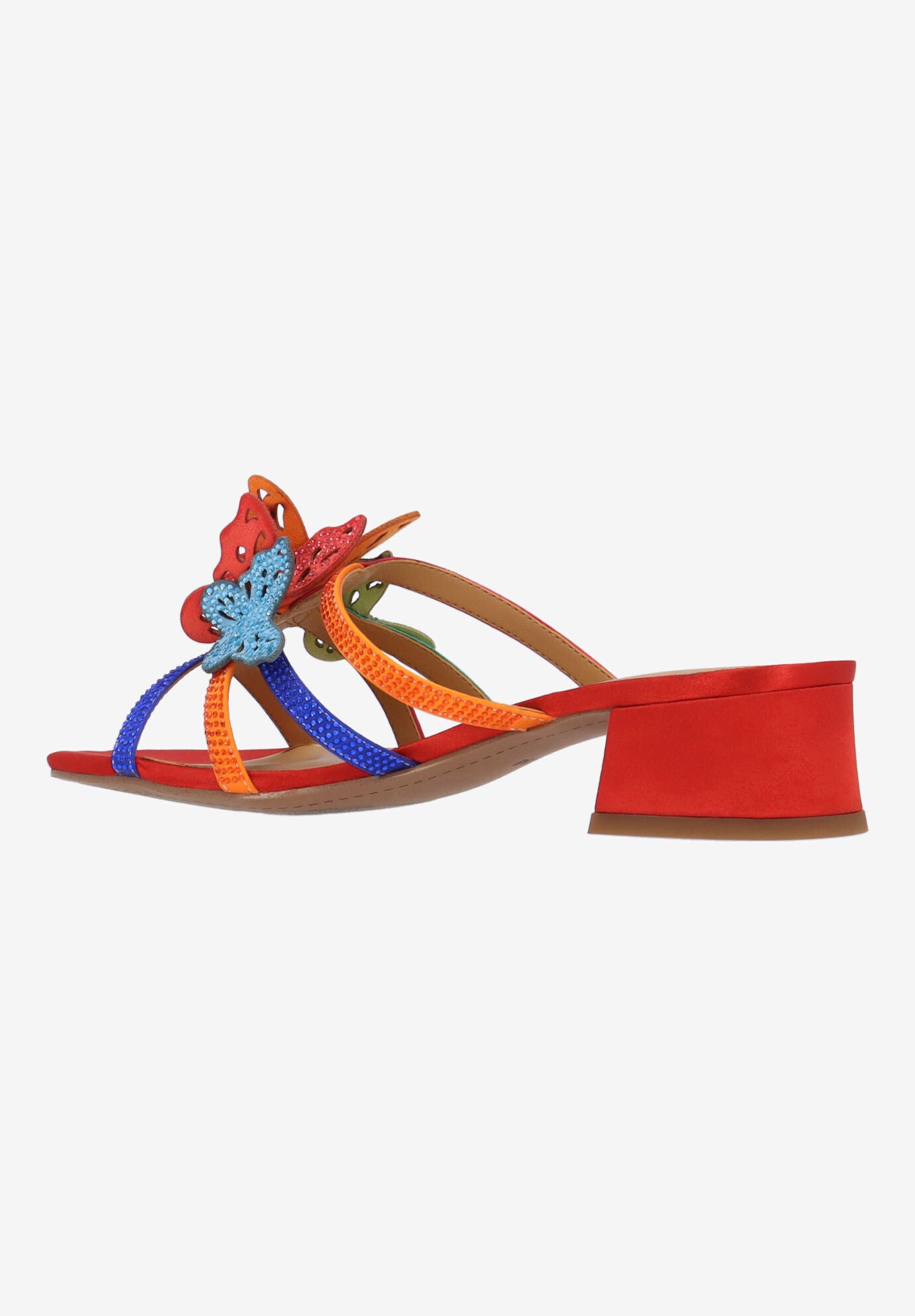 Butafly Strappy Sandal, BRIGHT MULTI, alternate image number 5