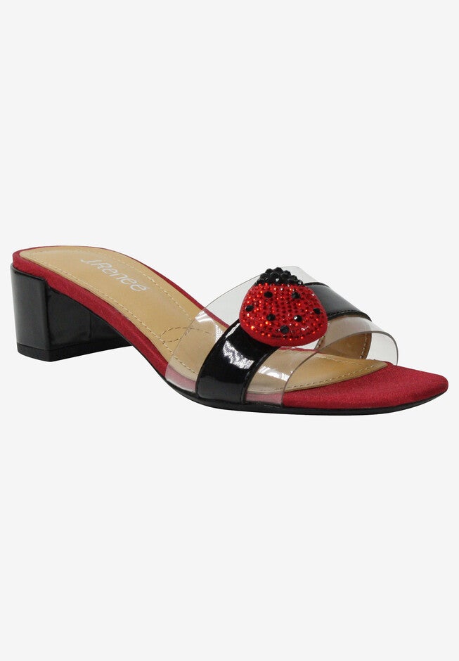 Etania Slide , CLEAR BLACK RED, hi-res image number 0