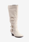 The Cleo Wide Calf Boot, WINTER WHITE, hi-res image number 0