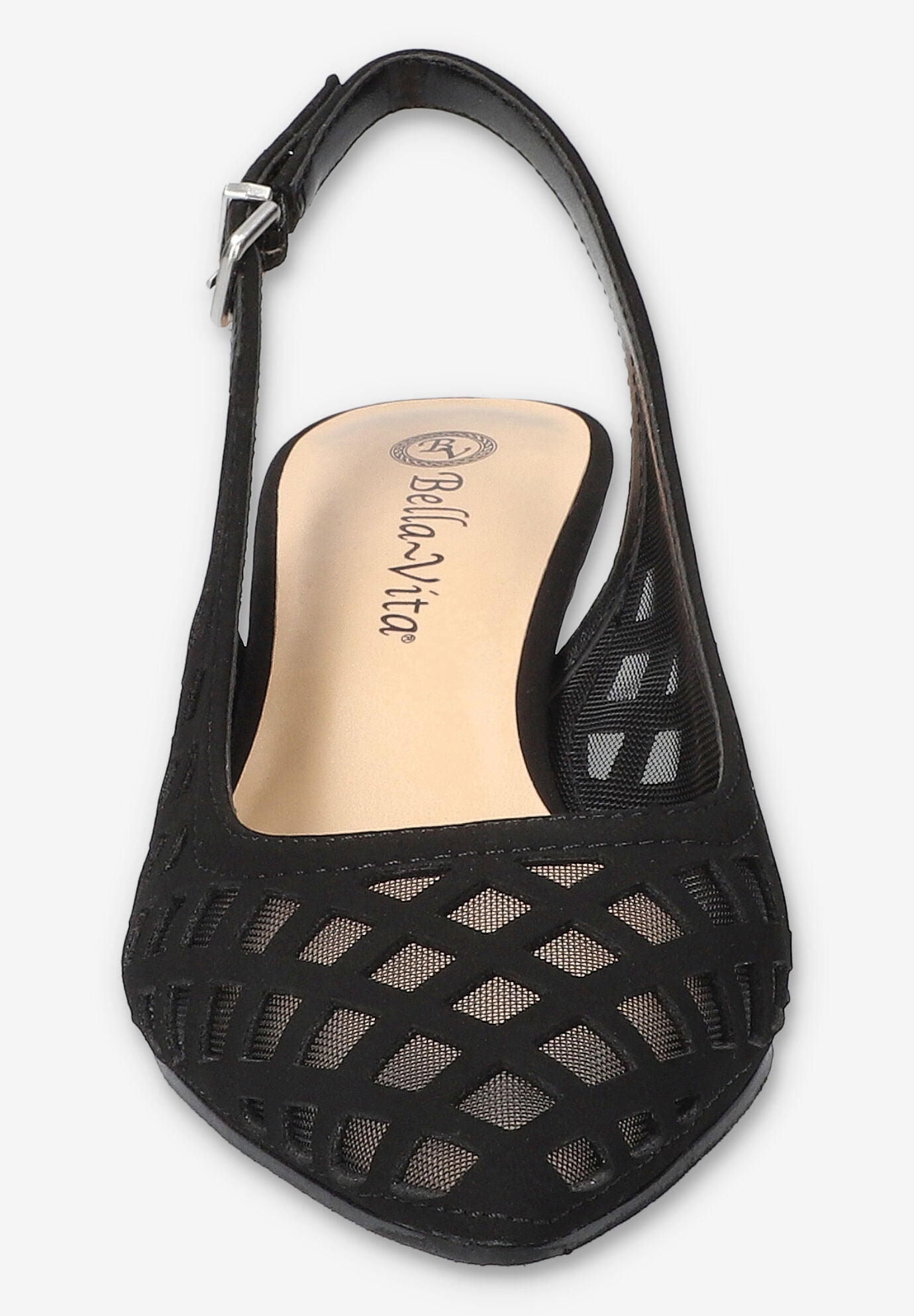 Noel Slingback Pump, BLACK LAMY, alternate image number 3