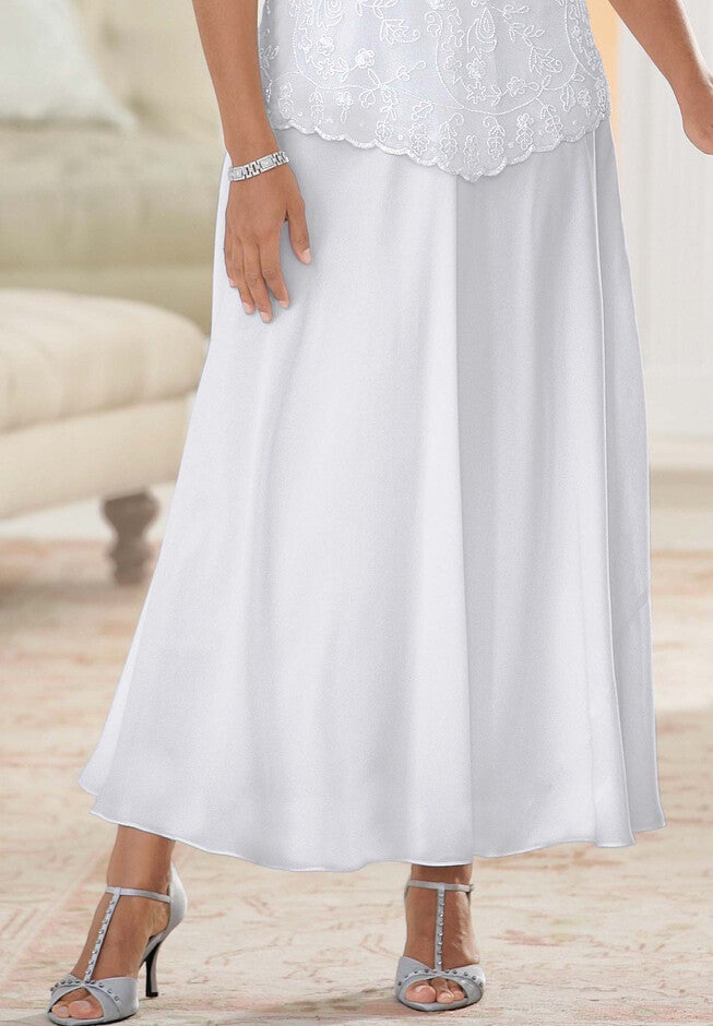 Long Georgette Skirt, , alternate image number null