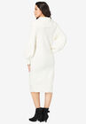 Turtleneck Sweater Dress, , on-hover image number null