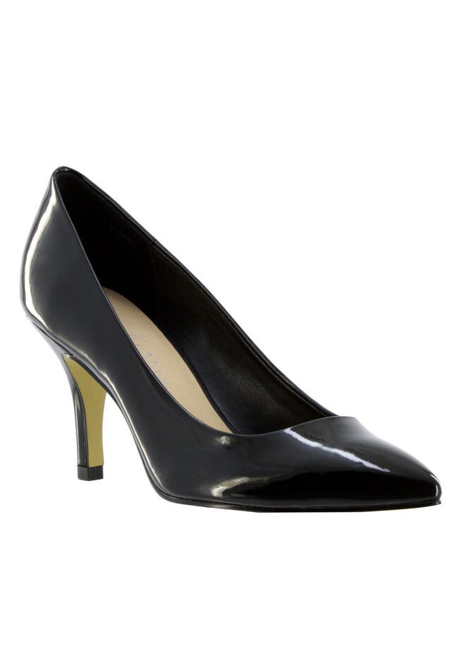 Define II Pumps by Bella Vita®, BLACK PATENT, hi-res image number null